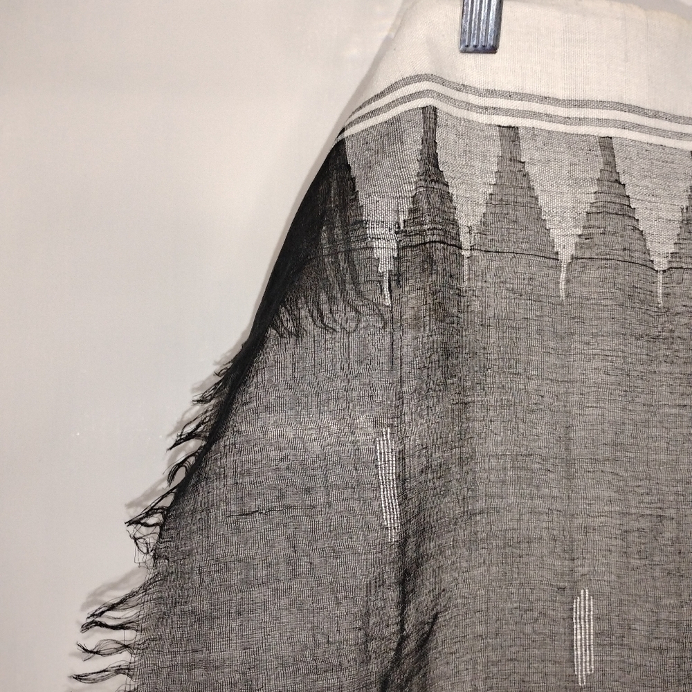 WOVEN SHEER LINEN FABRIC - Picture 6 of 10
